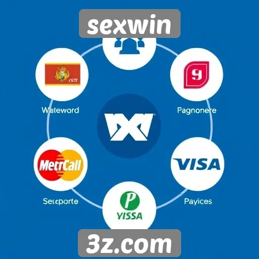 Comparativo de métodos de pagamento disponíveis no sexwin