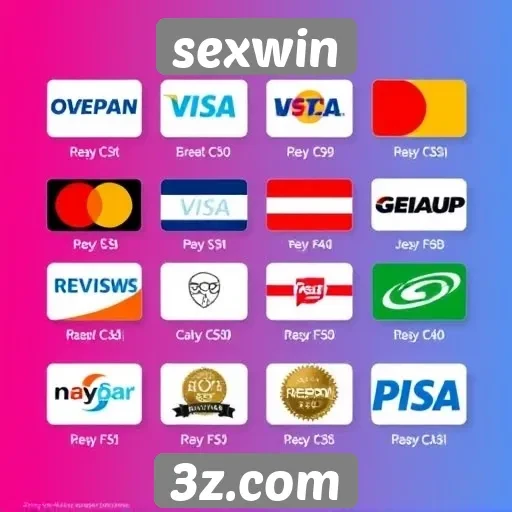 Exploração das opções de pagamento disponíveis no sexwin